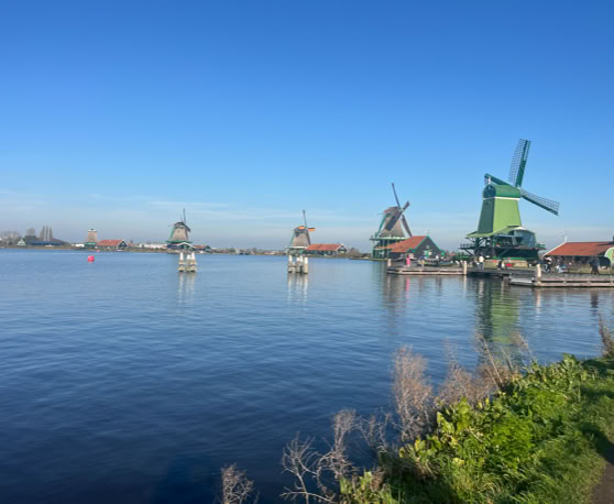 Maaike your local tourguide  wearing Dutch wooden shoes. Windmill, Tulips, Cheese, Zaanse Schans, Keukenhof, Volendam, Marken, Alkmaar.