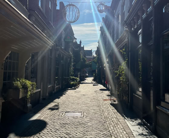 Maaike your local tourguide  wearing Dutch wooden shoes. Windmill, Tulips, Cheese, Zaanse Schans, Keukenhof, Volendam, Marken, Alkmaar.